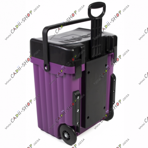 Cadii School Bag - CSB-0613 - Purple Body and Black Trim