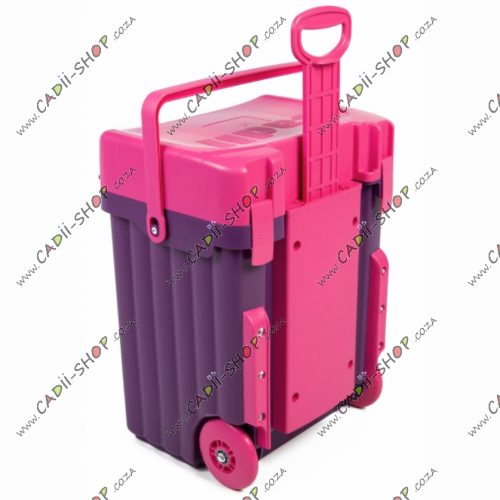 Cadii School Bag - CSB-0631 - Purple Body and Pink Trim