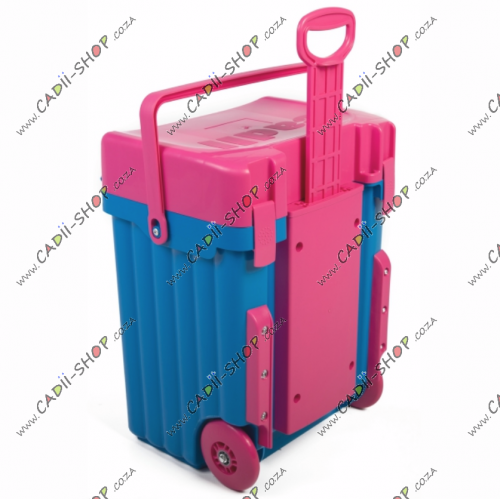 Cadii School Bag - CSB-1364 - Blue Body and Pink Trim Cadii School Bag - CSB-1364 - Blue Body and Pink Trim