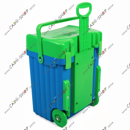Cadii School Bag - CSB-1554 - Blue Body and Green Trim Cadii School Bag - CSB-1554 - Blue Body and Green Trim