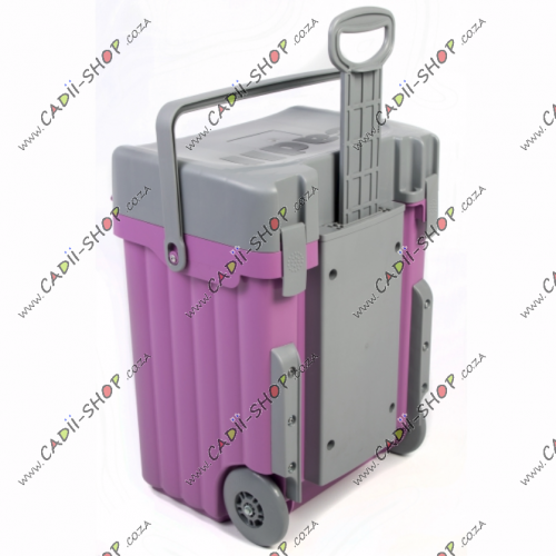 Cadii School Bag - CSB-2294 - Lilac Body and Grey Trim