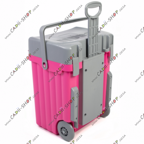 Cadii School Bag - CSB-3377 - Pink Body and Grey Trim Cadii School Bag - CSB-3377 - Pink Body and Grey Trim