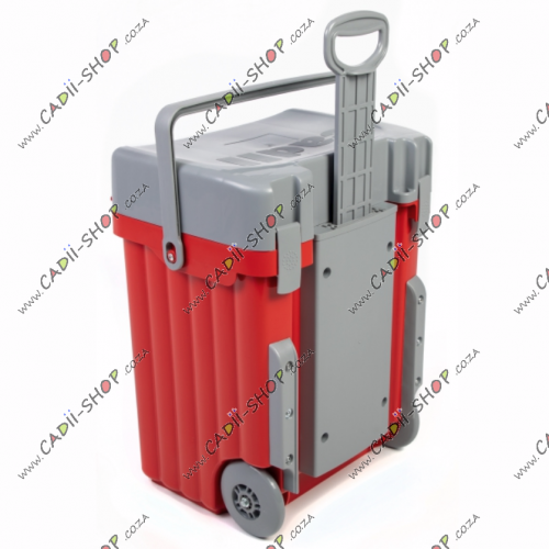 Cadii School Bag - CSB-4X1X - Red Body and Grey Trim Cadii School Bag - CSB-4X1X - Red Body and Grey Trim