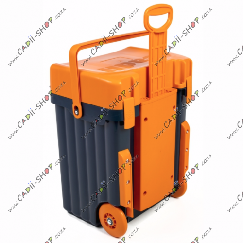 Cadii School Bag - CSB-4X4X - Navy Body and Orange Trim Cadii School Bag - CSB-4X4X - Navy Body and Orange Trim