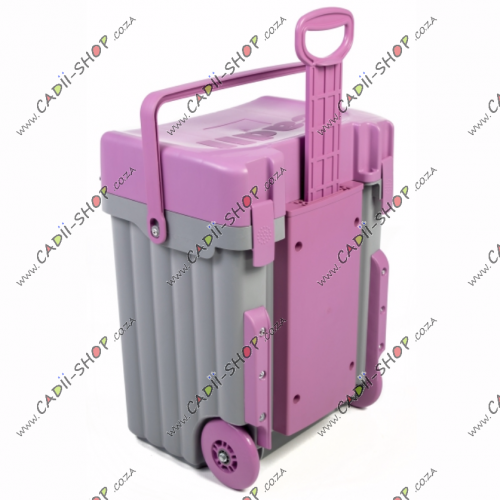 Cadii School Bag - CSB-5341 - Grey Body and Lilac Trim Cadii School Bag - CSB-5341 - Grey Body and Lilac Trim