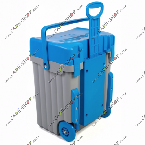 Cadii School Bag - CSB-5432 - Grey Body and Blue Trim Cadii School Bag - CSB-5432 - Grey Body and Blue Trim