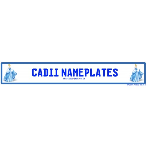 Cadii Custom Name Plate -Cinderella Name Plate Cadii Custom Name Plate -Cinderella Name Plate