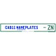 Cadii Custom Name Plate - KZN Registration Plate