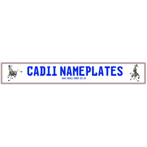 Cadii Custom Name Plate - Marty Cadii Custom Name Plate - Marty