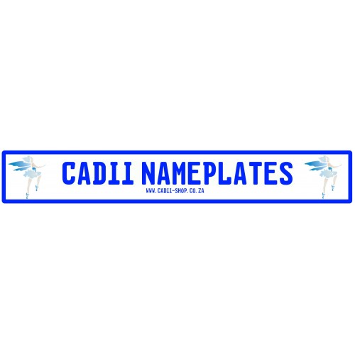 Cadii Custom Name Plate - Pixie