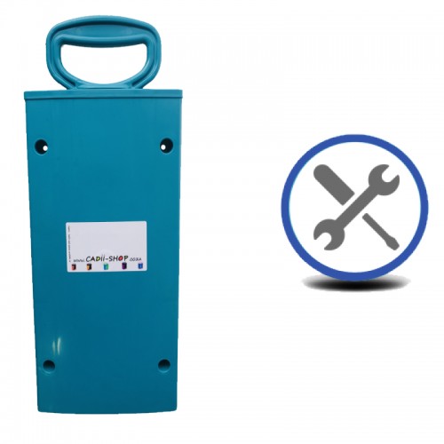 Cadii Repair - CARRY-IN-COLLECT-AGAIN Service - Pull Handle Replacement - Aqua Cadii Repair - CARRY-IN-COLLECT-AGAIN Service - Pull Handle Replacement - Aqua
