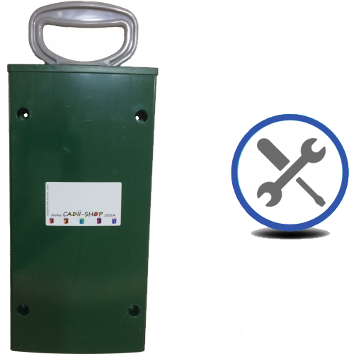 Cadii Repair - CARRY-IN-COLLECT-AGAIN Service - Pull Handle Replacement - Dark Green. Cadii Repair - CARRY-IN-COLLECT-AGAIN Service - Pull Handle Replacement - Dark Green.