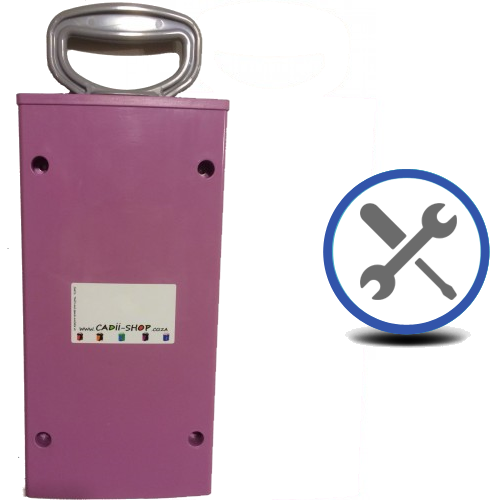 Cadii Repair - CARRY-IN-COLLECT-AGAIN Service - Pull Handle Replacement - Lilac.