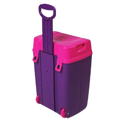 Todii Pre-School bag for Toddlers - Purple Body and Pink Trim