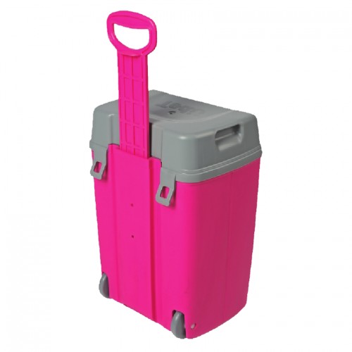 Todii Pre-School bag for Toddlers - Pink Body and Grey Trim Todii Pre-School bag for Toddlers - Pink Body and Grey Trim