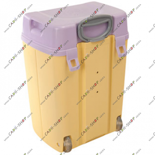 Todii Pre-School bag for Toddlers - T16 Yellow Body and Lilac Lid Todii Pre-School bag for Toddlers - T16 Yellow Body and Lilac Lid