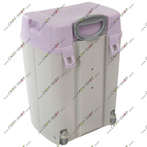 Todii Pre-School bag for Toddlers - T24 Grey Body and Lilac Lid Todii Pre-School bag for Toddlers - T24 Grey Body and Lilac Lid